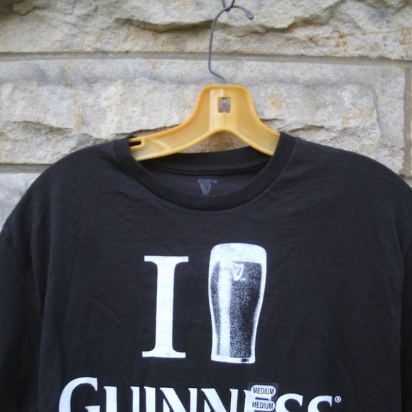 Guinness Stout Beer Black T-Shirt Size S - Picture 4 of 11